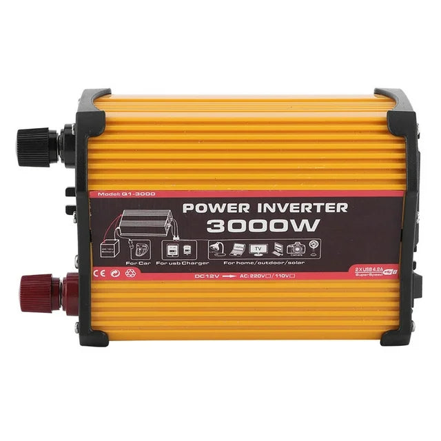 OTVIAP 300 Watts Power Inverter, DC 12v to AC 110V Car Inverter Dual with 4.1A 2 USB Ports